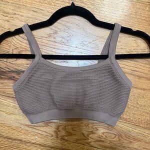 Princess Polly Textured Brown Bralette